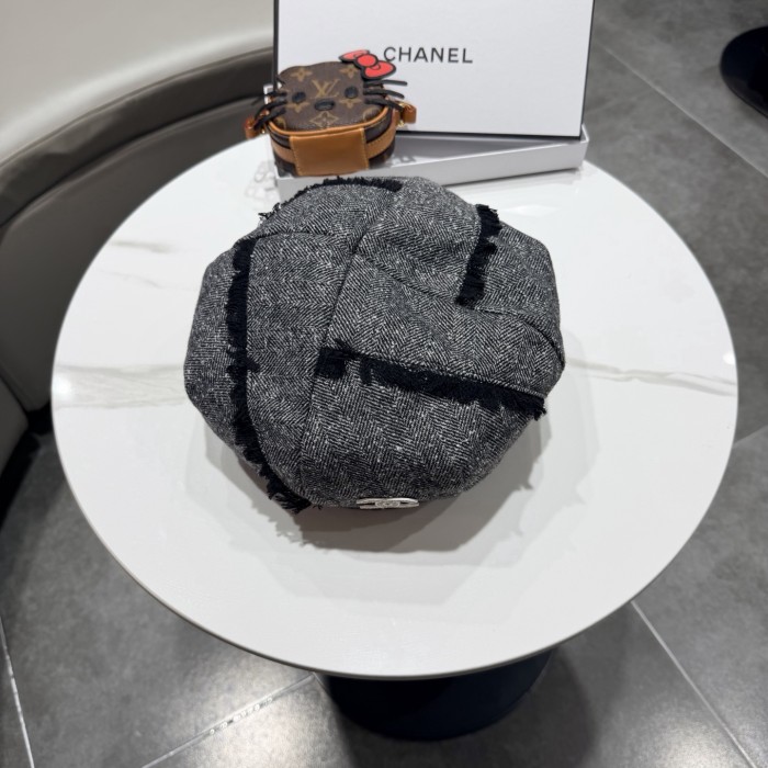 Chanel Womens Hats Luxury Brand Beret Hat with Original Box Whatsapp 【+1-3239614486】