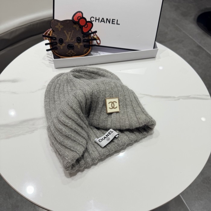 Chanel Womens Hats Luxury Brand Knit Hat with Original Box Whatsapp 【+1-3239614486】