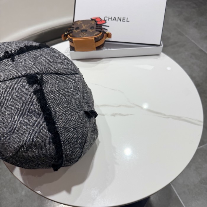Chanel Womens Hats Luxury Brand Beret Hat with Original Box Whatsapp 【+1-3239614486】