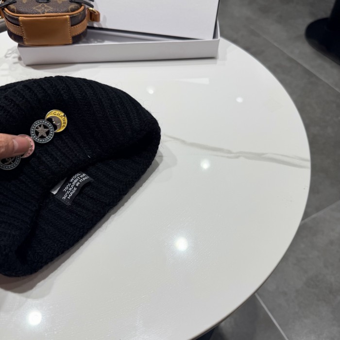 Chanel Womens Hats Luxury Brand Knit Hat with Original Box Whatsapp 【+1-3239614486】