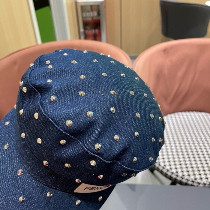 Fendi Womens Hat Luxury Brand Design Fendi Cap with Original Box Whatsapp 【+1-3239614486】