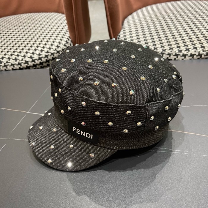 Fendi Womens Hat Luxury Brand Design Fendi Cap with Original Box Whatsapp 【+1-3239614486】