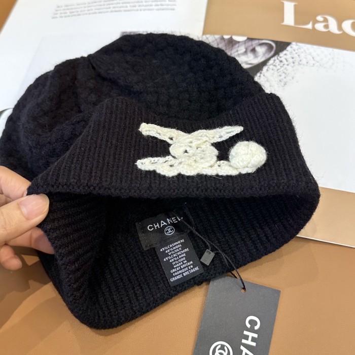 Chanel Womens Hats Luxury Brand Knit Hat with Original Box Whatsapp 【+1-3239614486】