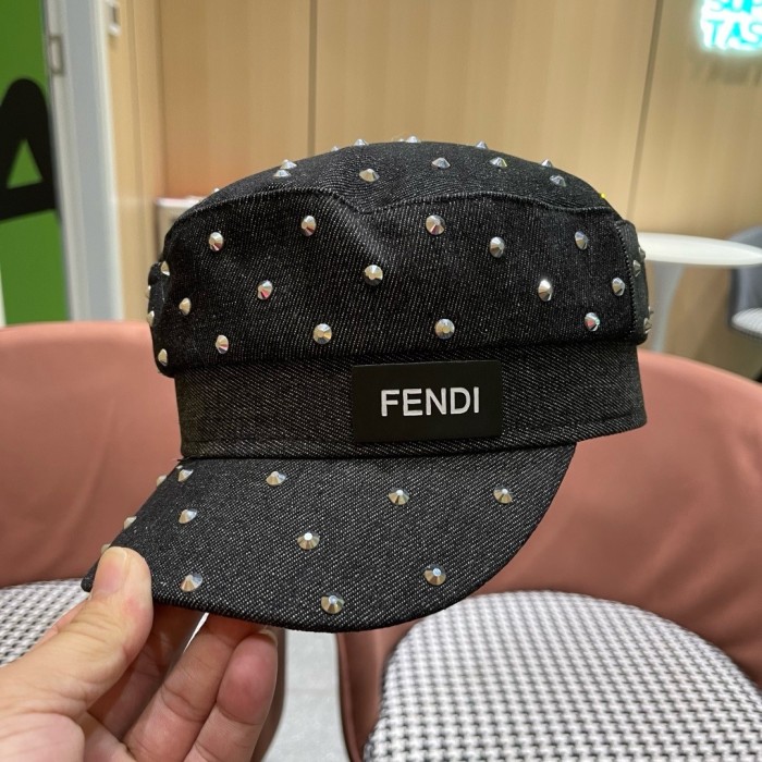 Fendi Womens Hat Luxury Brand Design Fendi Cap with Original Box Whatsapp 【+1-3239614486】