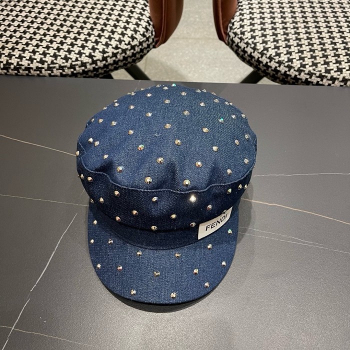 Fendi Womens Hat Luxury Brand Design Fendi Cap with Original Box Whatsapp 【+1-3239614486】