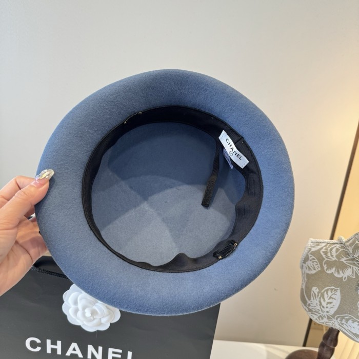 Chanel Womens Hats Luxury Brand  Hat with Original Box Whatsapp 【+1-3239614486】