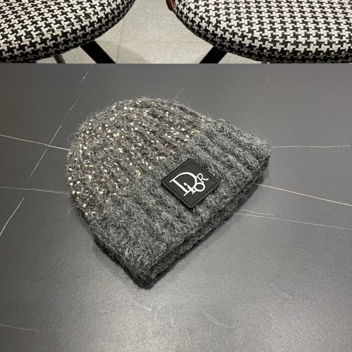 Dior Men Womens Knit Hat Luxury Brand Design Dior Cap with Original Box Whatsapp 【+1-3239614486】