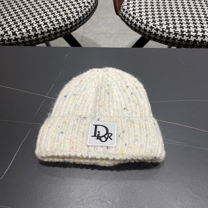 Dior Men Womens Knit Hat Luxury Brand Design Dior Cap with Original Box Whatsapp 【+1-3239614486】