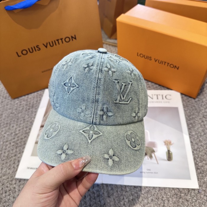 Louis Vuitton Men Womens Cap Baseball Hat Luxury Brand with Original Box Whatsapp 【+1-3239614486】