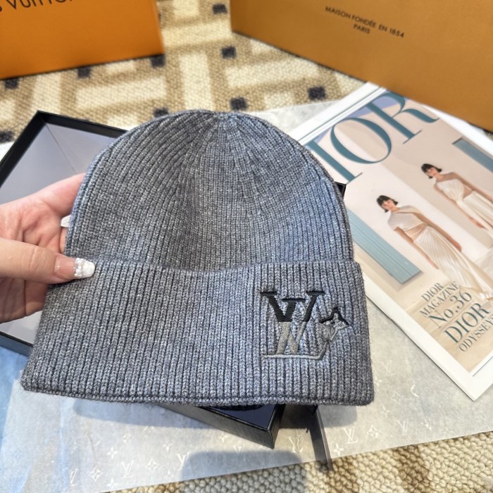 Louis Vuitton Men Womens Cap Knit Hat Luxury Brand with Original Box Whatsapp 【+1-3239614486】