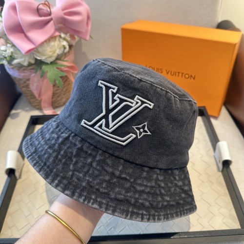 Louis Vuitton Men Womens Cap Bucket Hat Luxury Brand with Original Box Whatsapp 【+1-3239614486】