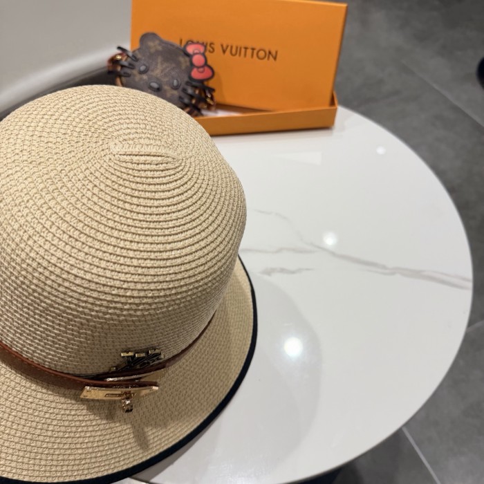 Louis Vuitton Womens Cap Straw Hat Luxury Brand with Original Box Whatsapp 【+1-3239614486】