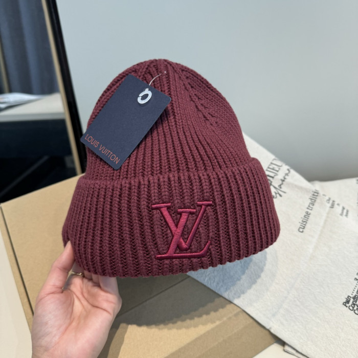 Louis Vuitton Men Womens Cap Knit Hat Luxury Brand with Original Box Whatsapp 【+1-3239614486】