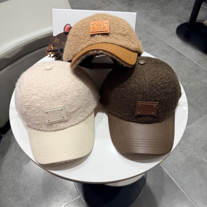 Moncler Womens Hats Luxury Brand Design Moncler Baseball Hat with Original Box Whatsapp【+1-3239614486】
