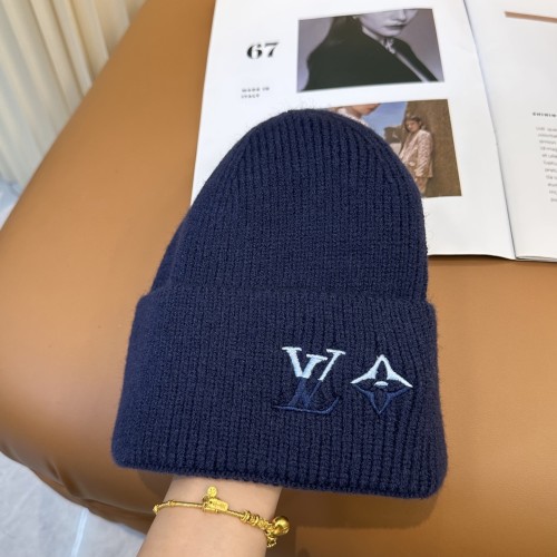 Louis Vuitton Men Womens Knit Hat Cap LV Dual Beanie Luxury Brand with Original Box Whatsapp 【+1-3239614486】