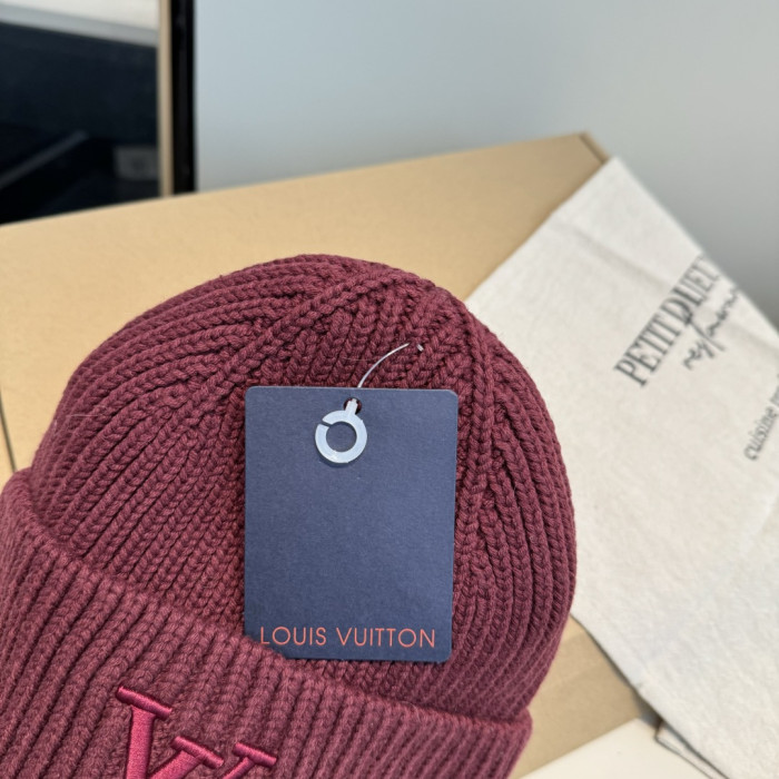 Louis Vuitton Men Womens Cap Knit Hat Luxury Brand with Original Box Whatsapp 【+1-3239614486】