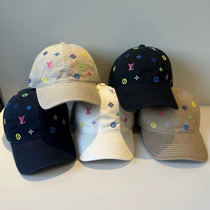Louis Vuitton Men Womens Cap Baseball Hat Luxury Brand with Original Box Whatsapp 【+1-3239614486】