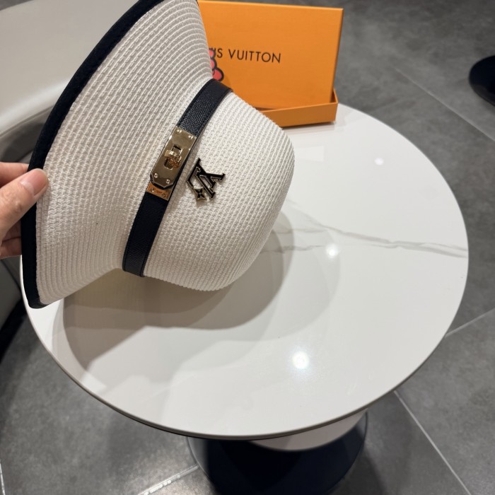 Louis Vuitton Womens Cap Straw Hat Luxury Brand with Original Box Whatsapp 【+1-3239614486】