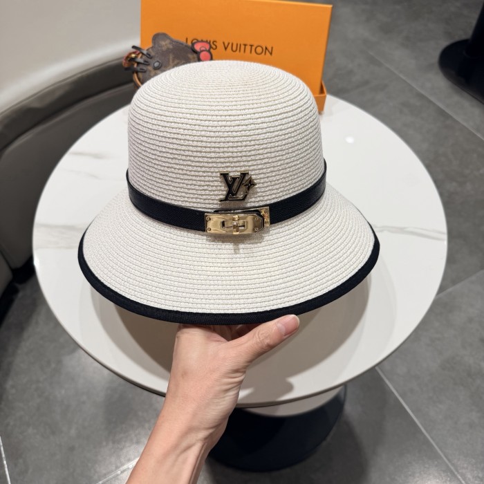 Louis Vuitton Womens Cap Straw Hat Luxury Brand with Original Box Whatsapp 【+1-3239614486】