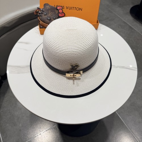 Louis Vuitton Womens Cap Straw Hat Luxury Brand with Original Box Whatsapp 【+1-3239614486】