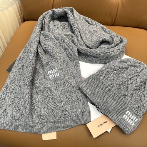 Miumiu Womens Cap Fashion Scarf Hat Set Luxury Brand with Original Box Whatsapp 【+1-3239614486】