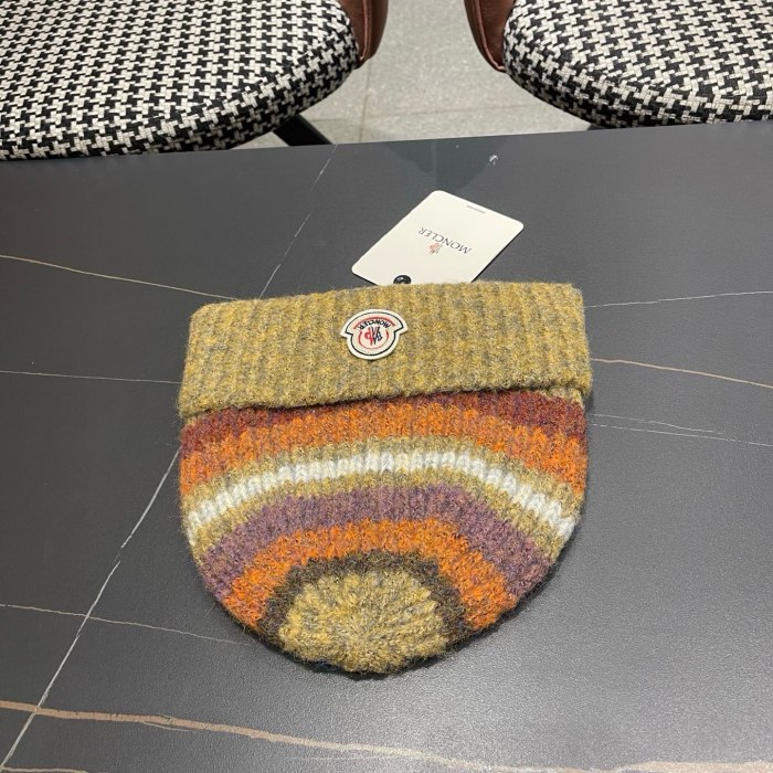 Moncler Womens Hats Luxury Brand Design Moncler Knit Hat with Original Box Whatsapp【+1-3239614486】