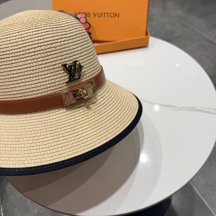 Louis Vuitton Womens Cap Straw Hat Luxury Brand with Original Box Whatsapp 【+1-3239614486】