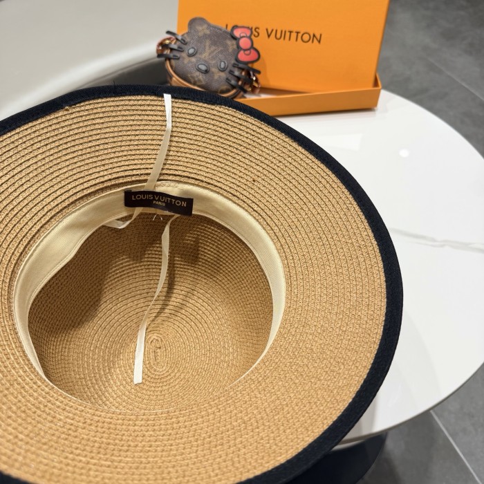 Louis Vuitton Womens Cap Straw Hat Luxury Brand with Original Box Whatsapp 【+1-3239614486】