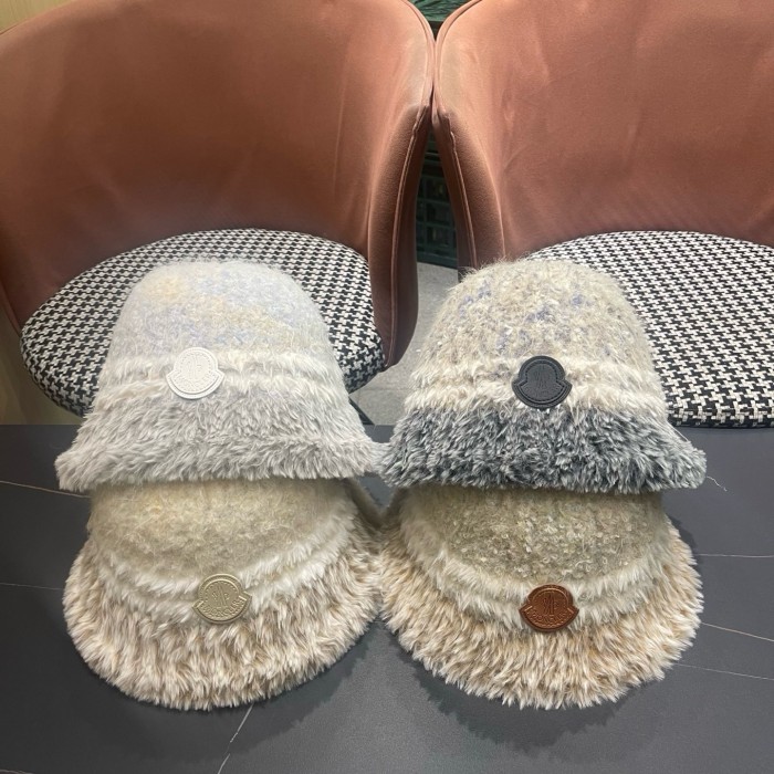Moncler Womens Hats Luxury Brand Design Moncler Knit Bucket Hat with Original Box Whatsapp【+1-3239614486】