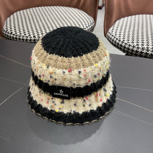 Moncler Womens Hats Luxury Brand Design Moncler Knit Bucket Hat with Original Box Whatsapp【+1-3239614486】