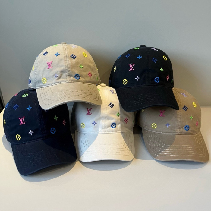 Louis Vuitton Men Womens Cap Baseball Hat Luxury Brand with Original Box Whatsapp 【+1-3239614486】