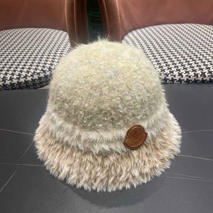Moncler Womens Hats Luxury Brand Design Moncler Knit Bucket Hat with Original Box Whatsapp【+1-3239614486】