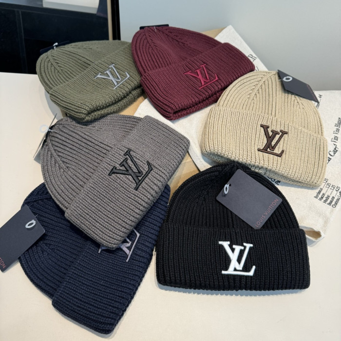 Louis Vuitton Men Womens Cap Knit Hat Luxury Brand with Original Box Whatsapp 【+1-3239614486】