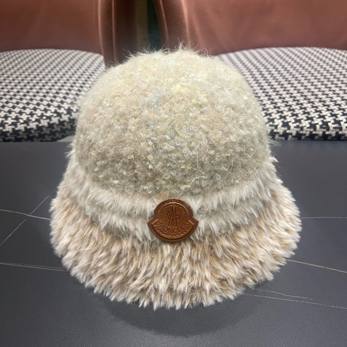 Moncler Womens Hats Luxury Brand Design Moncler Knit Bucket Hat with Original Box Whatsapp【+1-3239614486】