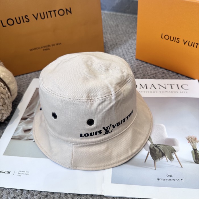 Louis Vuitton Men Womens Cap Bucket Hat Luxury Brand with Original Box Whatsapp 【+1-3239614486】