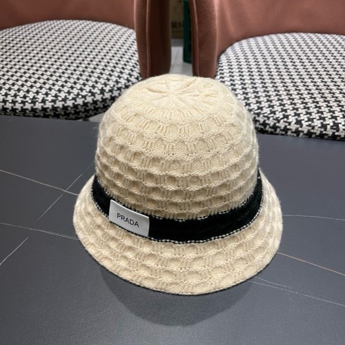Prada Womens Hats Luxury Brand Design Prada Bucket Hat with Original Box Whatsapp【+1-3239614486】