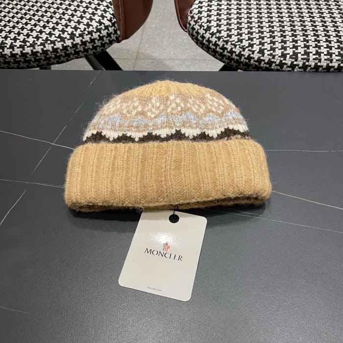 Moncler Womens Hats Luxury Brand Design Moncler Knit Hat with Original Box Whatsapp【+1-3239614486】