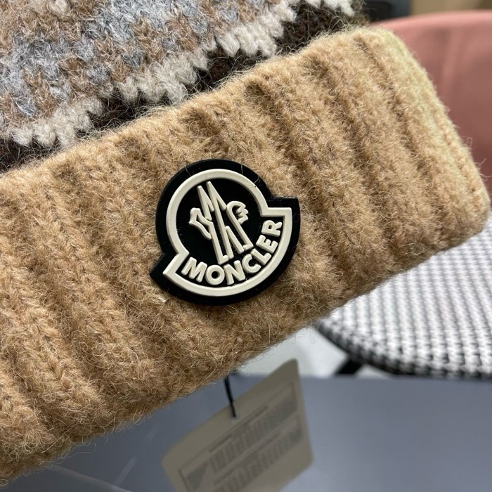 Moncler Womens Hats Luxury Brand Design Moncler Knit Hat with Original Box Whatsapp【+1-3239614486】