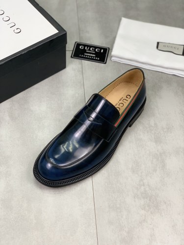 Gucci Mens Shoes Leather Design Luxury Brand Business Dress Shoes for Men with Original Box Whatsapp【+1-3239614486】