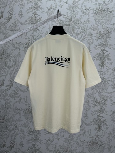 Balenciaga Luxury Brand Women Mens Short Sleeve T-Shirt MEN'S POLITICAL CAMPAIGN T-SHIRT Whatsapp 【+1-3239614486】