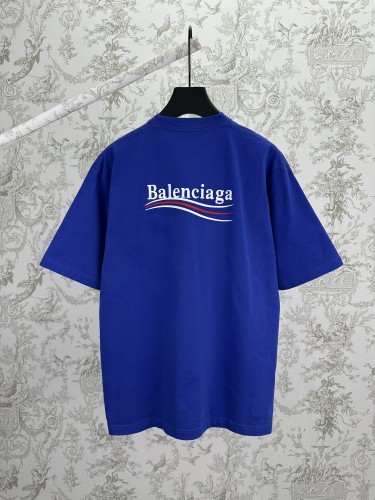 Balenciaga Luxury Brand Women Mens Short Sleeve T-Shirt MEN'S POLITICAL CAMPAIGN T-SHIRT Whatsapp 【+1-3239614486】