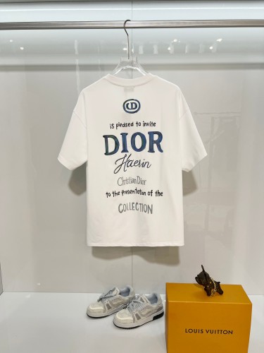 Dior Luxury Brand Women Mens Short Sleeve T-Shirt Whatsapp 【+1-3239614486】