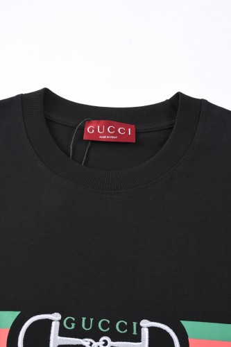 Gucci Luxury Brand Women Mens Short Sleeve T-Shirt Medium cotton jersey T-shirt with print Top Quality Luxury Brand Whatsapp 【+1-3239614486】