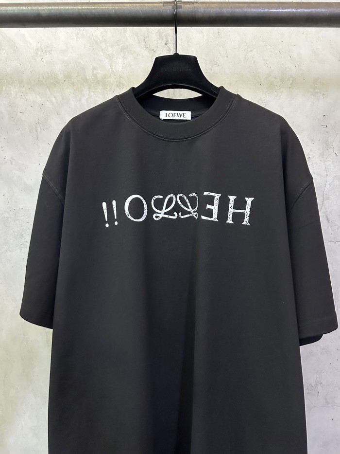 Loewe Luxury Brand Men Womens Short Sleeve T-Shirt Whatsapp 【+1-3239614486】