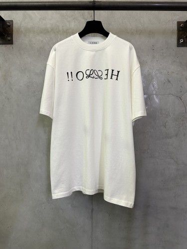 Loewe Luxury Brand Men Womens Short Sleeve T-Shirt Whatsapp 【+1-3239614486】