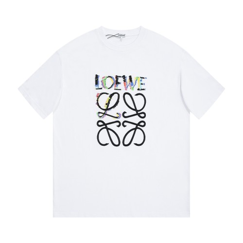 Loewe Luxury Brand Men Womens Short Sleeve T-Shirt Whatsapp 【+1-3239614486】