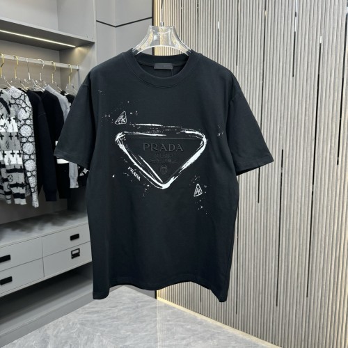 Prada Luxury Brand Men Womens Short Sleeve T-Shirt Mens T shirts Whatsapp 【+1-3239614486】