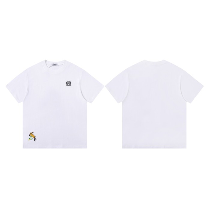 Loewe Luxury Brand Men Womens Short Sleeve T-Shirt Whatsapp 【+1-3239614486】