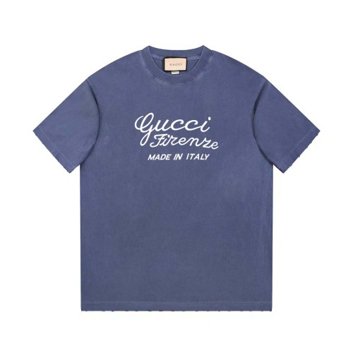 Gucci Luxury Brand Women Mens Short Sleeve T-Shirt Printed cotton jersey T-shirt Top Quality Luxury Brand Whatsapp 【+1-3239614486】