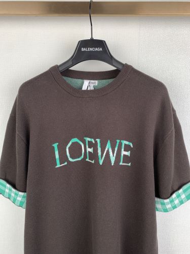 Loewe Luxury Brand Men Womens Short Sleeve T-Shirt H526Y55K15 Whatsapp 【+1-3239614486】